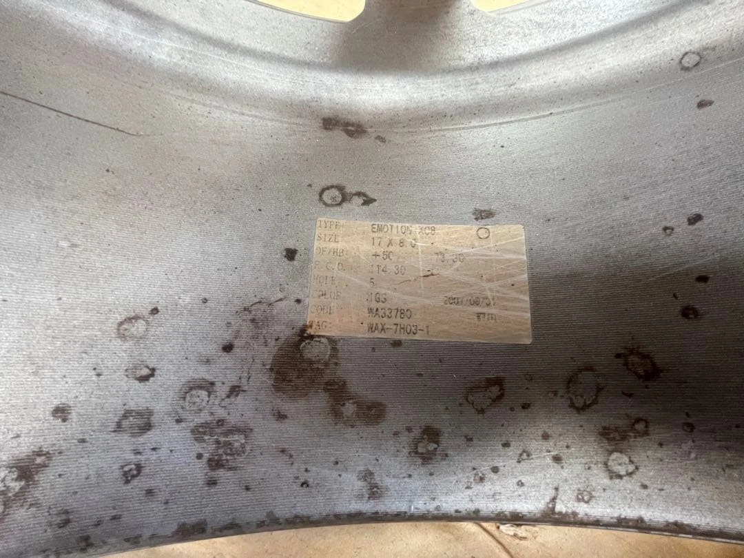 JDM work emotion WORK EMOTION XC8 17-inch No Tires - Image 8