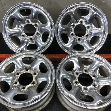 JDM Rare Nissan Terrano D21 Genuine Steel/Iron Wheels 154Book 6J6HPCD1 No Tires