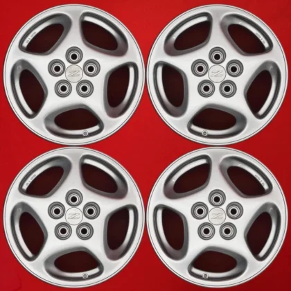 JDM Nissan Fairlady Z Z32 Genuine Wheels 4Book 167.5J-16 PCD114.3 5-Ho No Tires