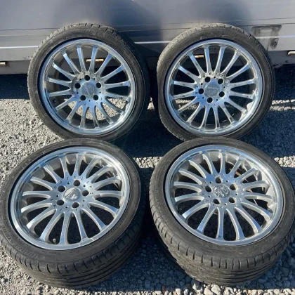 JDM Curlson 18-inch PCD114.3 Crown wheels for Mark X Skyline etc. No Tires