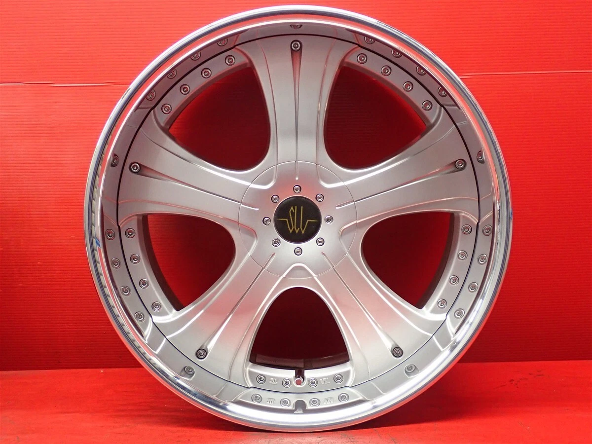 JDM Set of 2 used out-of-print wheels SSR AGLE BRESIA 9.5J 19mm PCD114 No Tires - Image 6