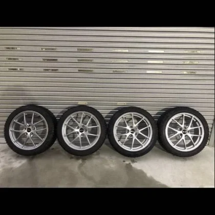 JDM BBS RI-A 18-inch studless tire set No Tires