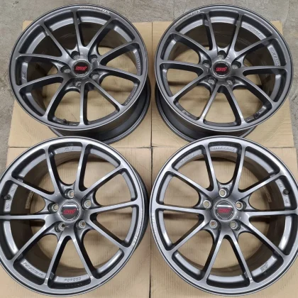 JDM Superb Condition Subaru WRX STI Genuine Optional Rays Wheels 4Book No Tires