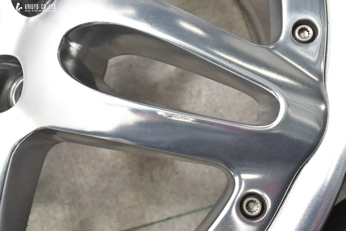 JDM Rare BBS Ferrari 612 Scaglietti OEM 19in 8J +43.5 10J +51.1 PCD114 No Tires - Image 8