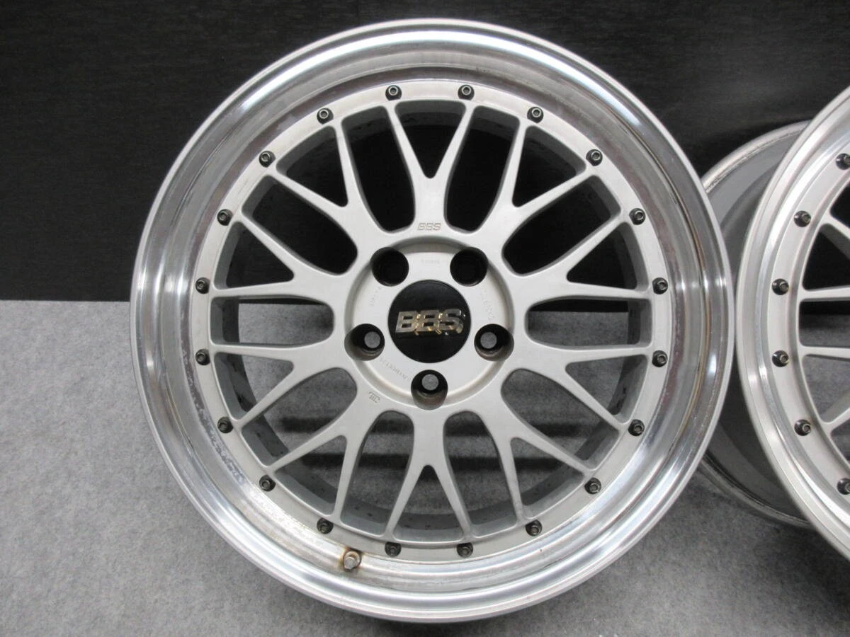 JDM Rare BBS 4Wheels LMP078 LM115 18x8+35 9.5+38 5 x114.3 Mark X Alphard Skyline - Image 3