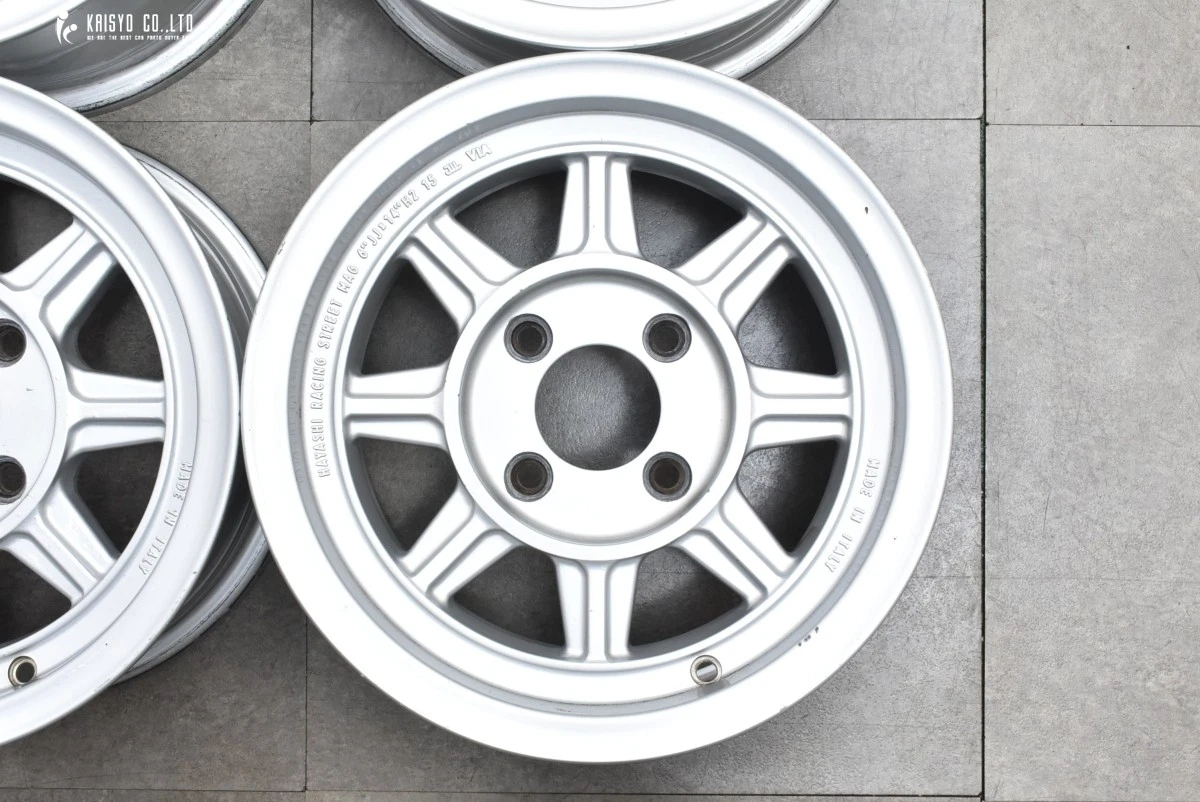 JDM Hayashi Racing Street Mag 14-inch 6JJ +15 PCD114.3 4H 4Book Sprint No Tires - Image 4