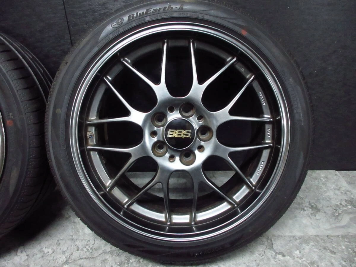 JDM BBS RG-R 18 19BMW E46 M3 E36 Z3 E85 E86 Z4 E90 E91 E92 M3 E93 F30 No Tires - Image 3