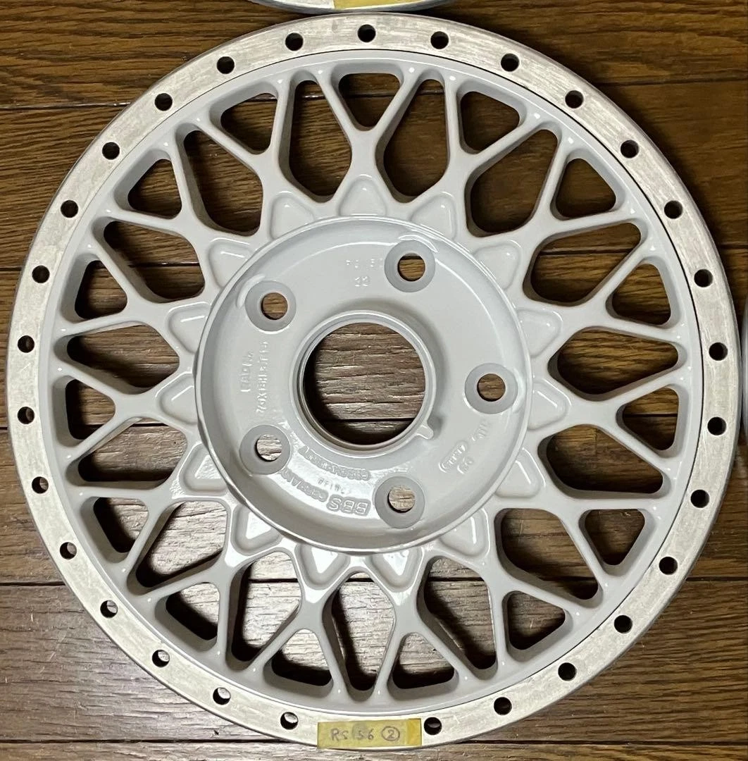 JDM 15-inch low disc BBS RS156 No Tires - Image 8
