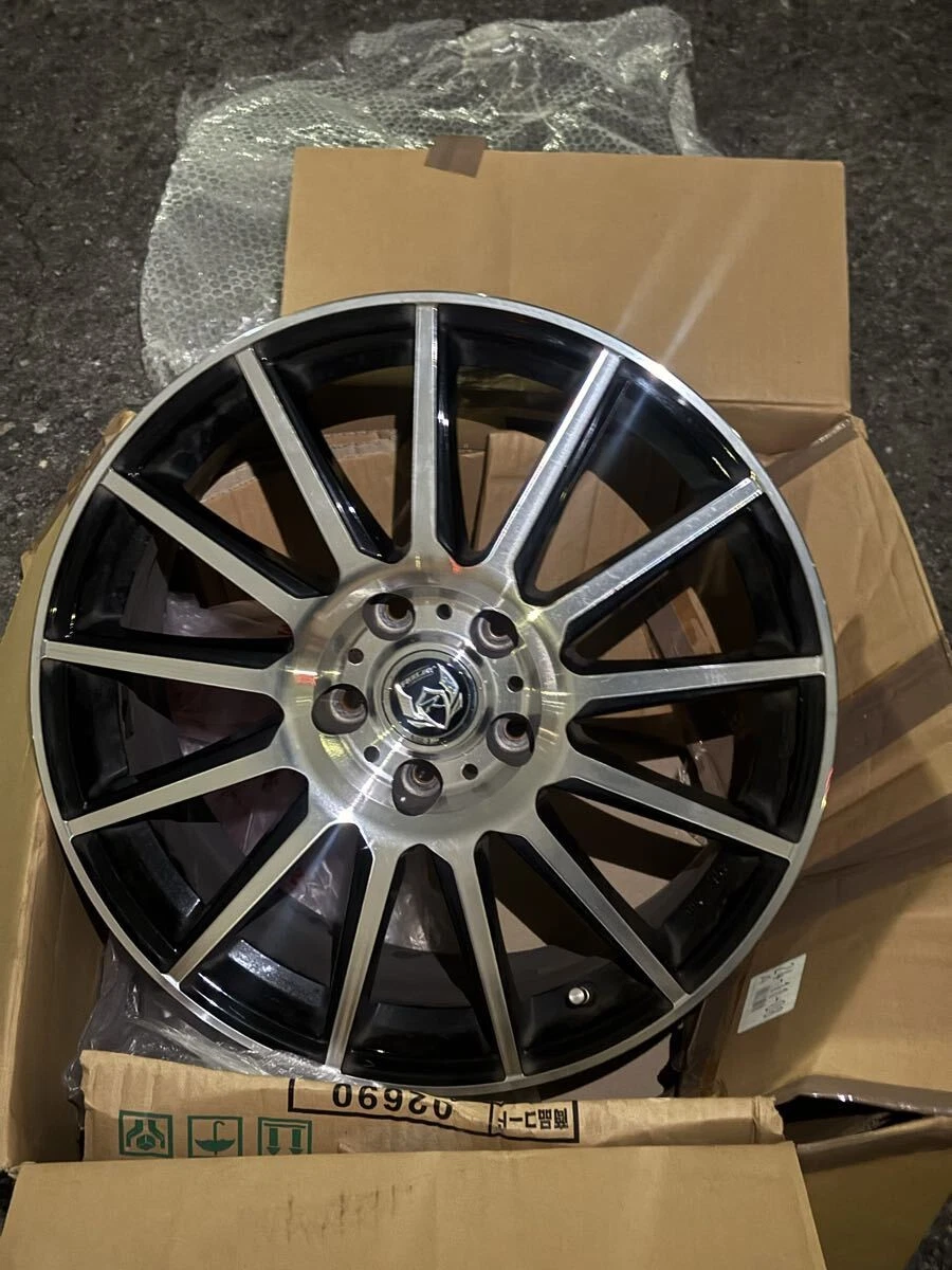 JDM Weds Leitzley BM 18x8 JPCD114.3 WEDS No Tires - Image 3