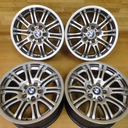 JDM 16-188 Rare BMW E46 M3 OEM 18in 9J+26 8J+47 spare wheels for wint No Tires