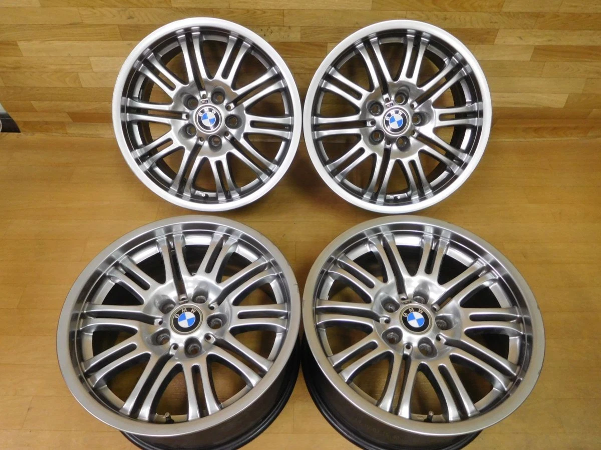 JDM 16-188 Rare BMW E46 M3 OEM 18in 9J+26 8J+47 spare wheels for wint No Tires