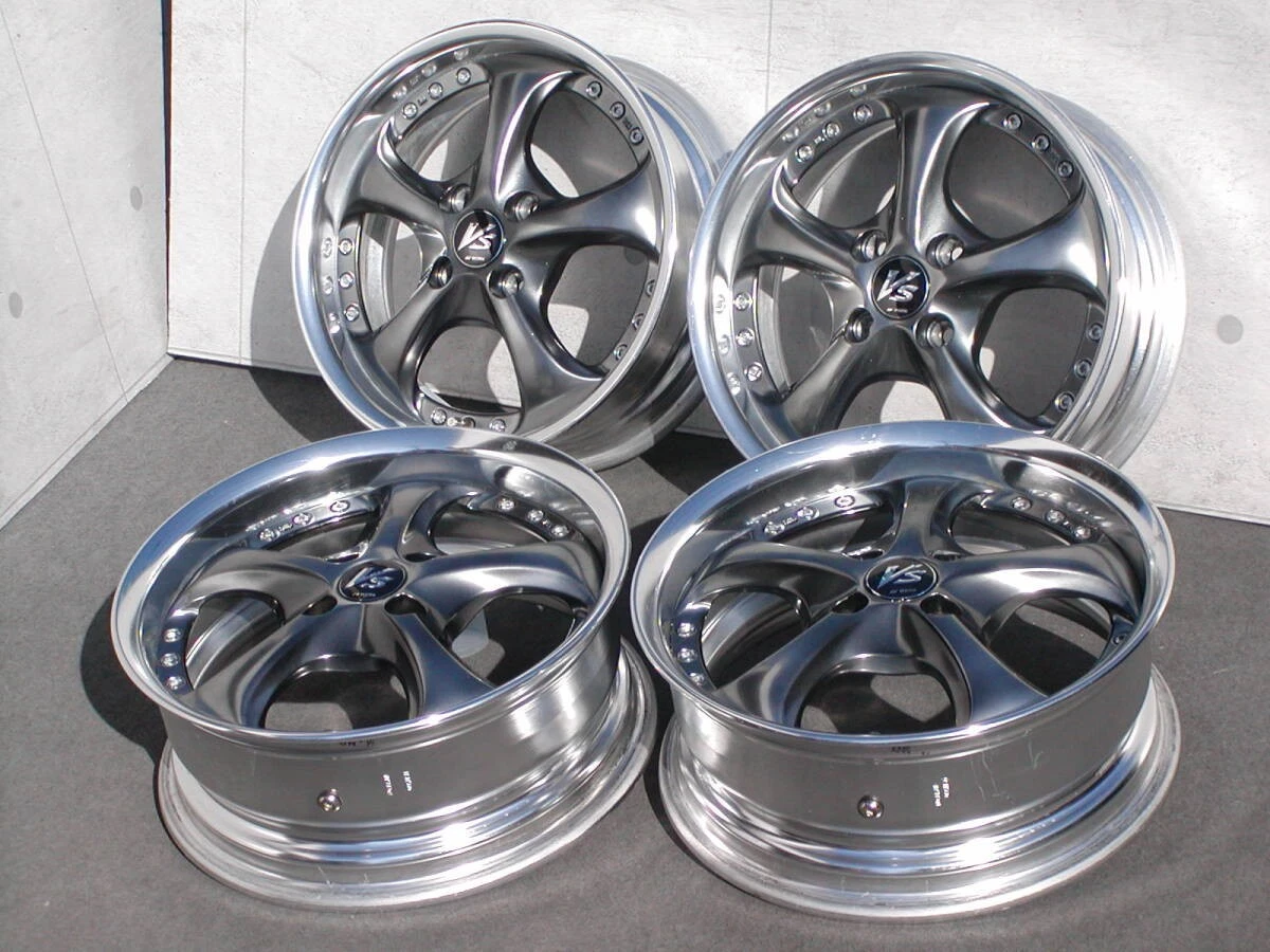 JDM WORK VS-KF 4Wheels 15x5.5+40 6+38 4x100 Hub60