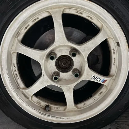 JDM Rare Size SSR TYPE-C 15-inch 7.5J+43 PCD100 4-hole 2-book type C No Tires