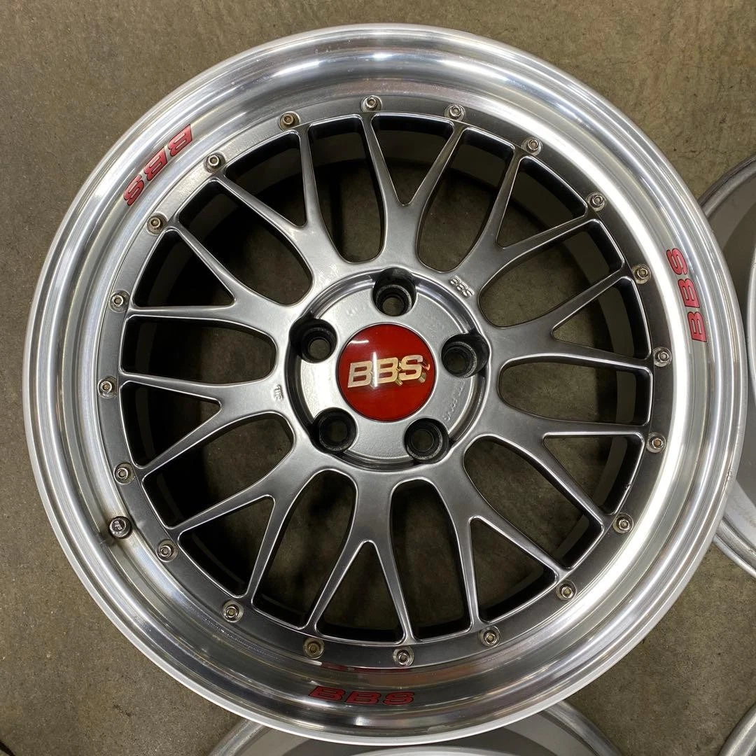 JDM BBS LM Wheel 4-Book Set 8J x 18 +35 5/114.3 No Tires - Image 2