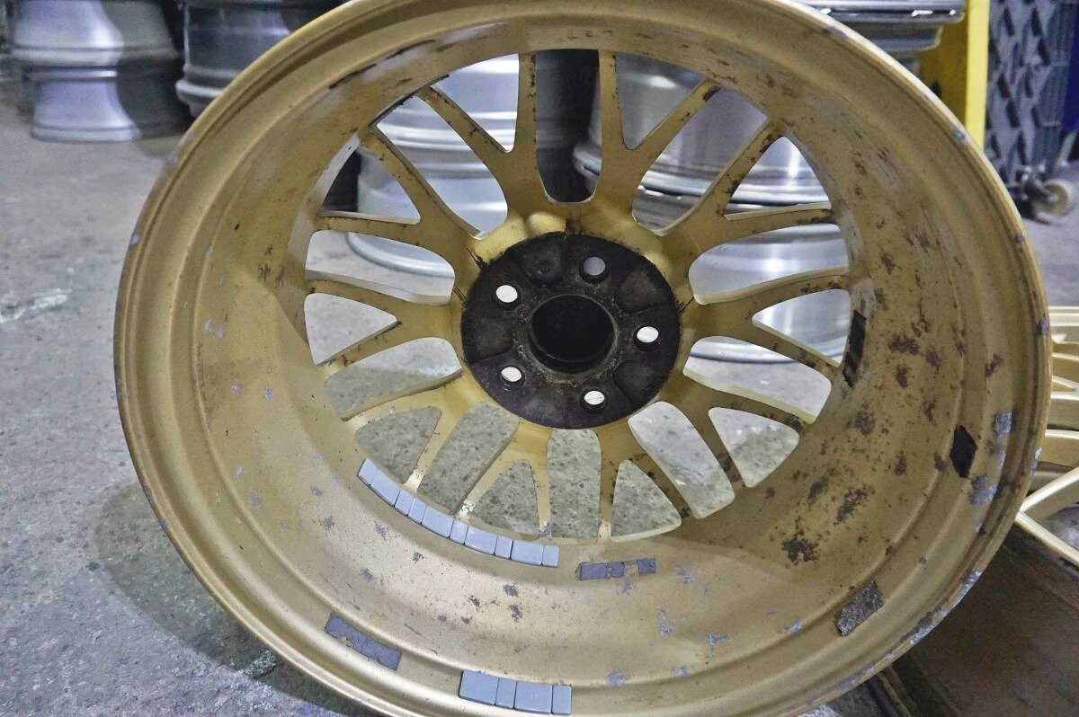 JDM Lightweight Subaru BBS RG362 16-inch 6.5J +48 PCD100 wheels for Fo No Tires - Image 7