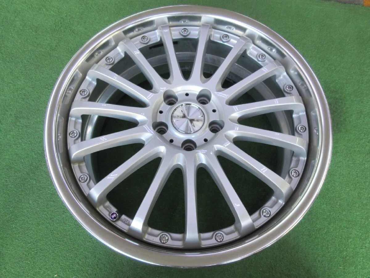 JDM Imported car model: Weds Maverick 815F 8J-19 5x112 +48 offset 66.6 No Tires - Image 4