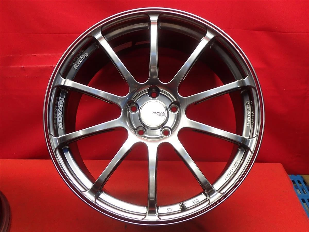 JDM Lightweight ADVAN Racing RSII Wheels 4-Bolt Pattern 208.5J-20 PCD1 No Tires - Image 4