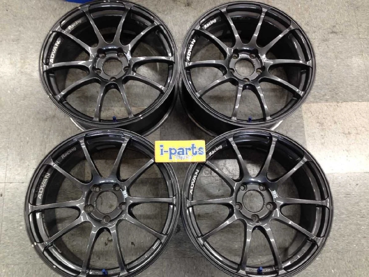 JDM Koshigaya 09-128741 ADVAN Racing RZ 18-inch Wheels 4-Piece Set for No Tires