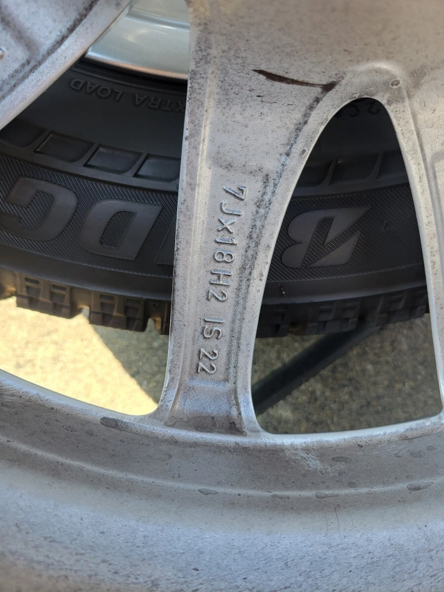 JDM Bridgestone Bridgestone RFT 225/60R18 wheels for BMW G01 G02 X3 an No Tires - Image 9