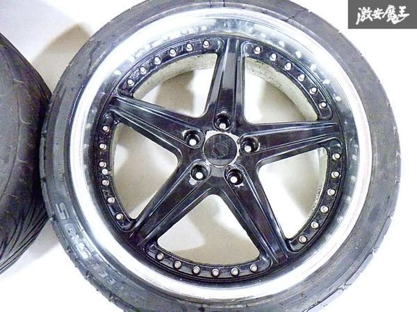 JDM EUROX 199J 10J +24 PCD114.3 5H 5-lug wheels 4-pack for Z33 Z34 Fai No Tires - Image 2