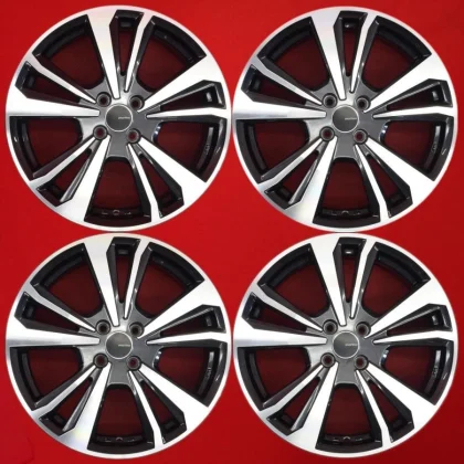JDM Used smartline 365 wheels 4-wheel 7J 17x100mm bolt pattern 4x37 of No Tires