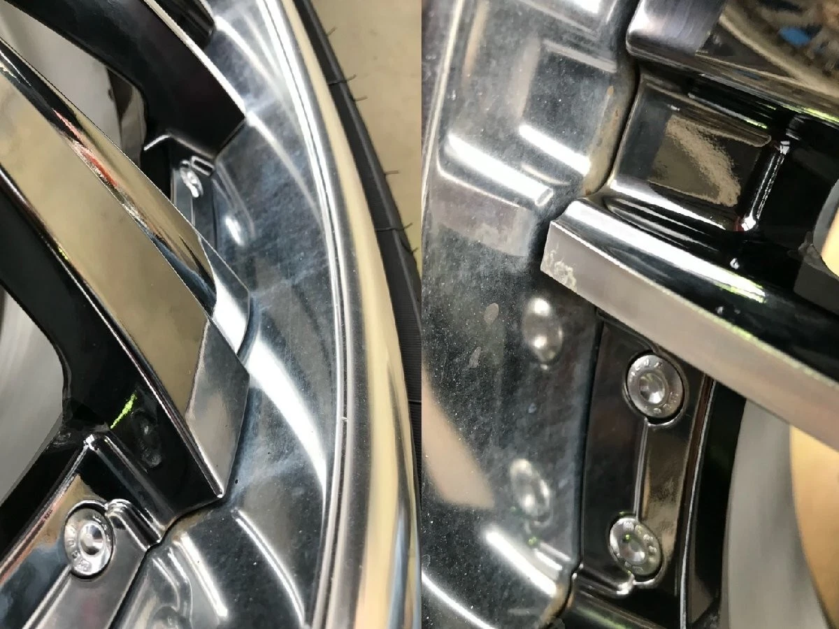 JDM Used Tire and Wheel Set: Weds Kranze Voltaire 8.5J-20 5/114.3 +36 No Tires - Image 6