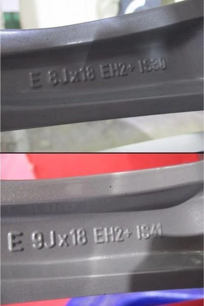 JDM Used 4-Piece Set of BMW X1 E84 Msports Genuine Double-Spoke Stylin No Tires - Image 10