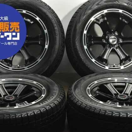 JDM Used BIGWAY 4-Book Wheel Set 188.0J x 18 +25 PCD 139.7 265/60R18 1 No Tires