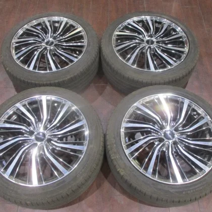 JDM Used Hot Stuff Stich Explorer 4 17 Tire & Wheel Set 4-Pack 215/45R No Tires