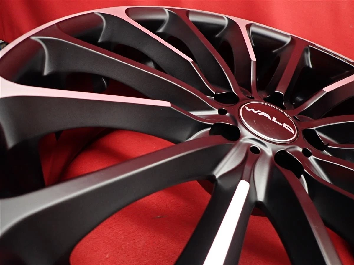 JDM Used WALD Valdo Portofino 21C wheels 4Book 8.5J 20PCD114.3 5x114.3 No Tires - Image 10