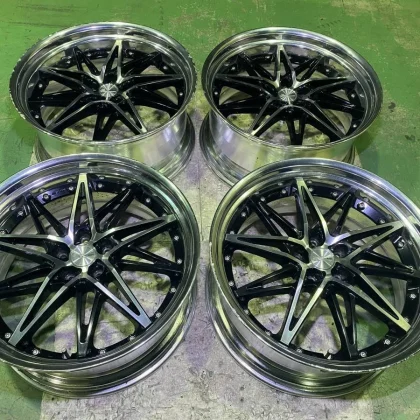 JDM WORK SCHWERT SG1 219.5J +35 10J +35 5H PCD114.3 WORK SCHWERT stepp No Tires