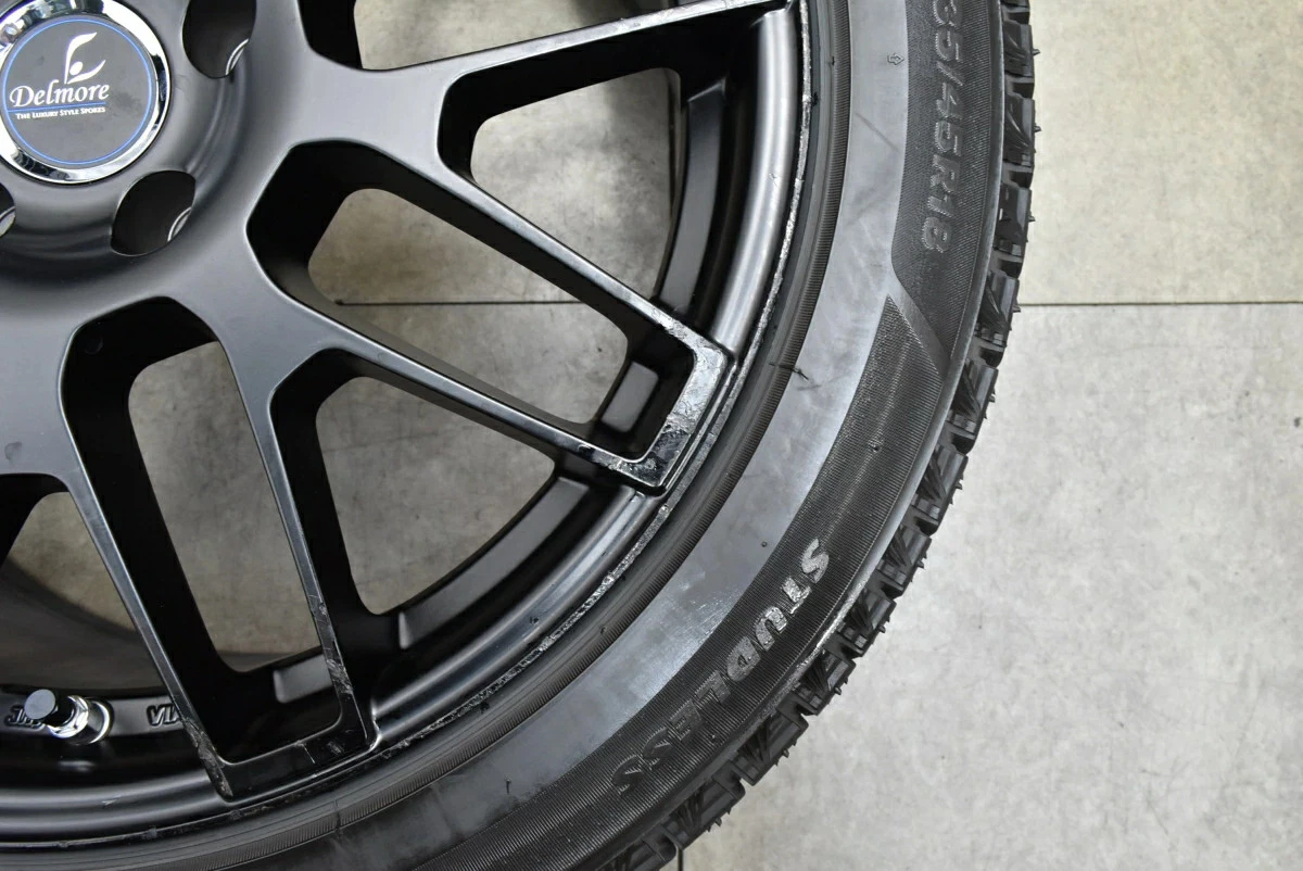 JDM Used WEDS 4-Book Wheel Set 188.0J x 18 +44 PCD 114.3 235/45R18 94Q No Tires - Image 9