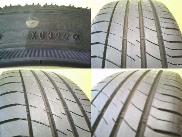 JDM Used ENKEI PF07 177.0J +48 4H 100 tires on used Dunlop Le Mans V 1 No Tires - Image 7