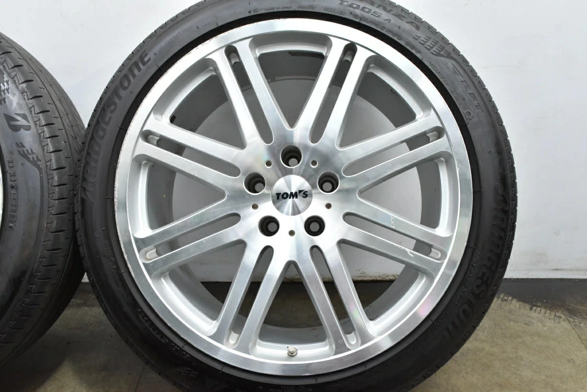 JDM Used TOM'S VP-8 4-Book Set 209.5J x 20 +35 PCD 120 245/45R20 No Tires - Image 7