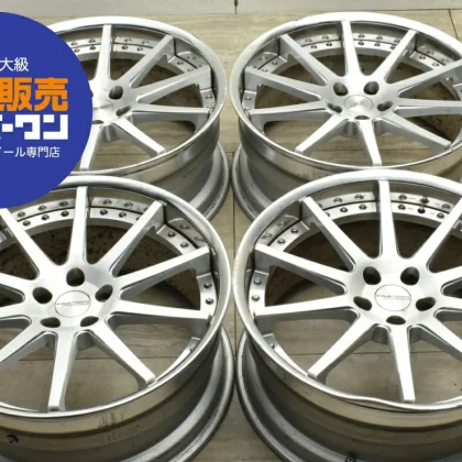 JDM Used HYPER FORGED 4-Book Set 199.0J x 19 +31 PCD 112 Wheels Only No Tires