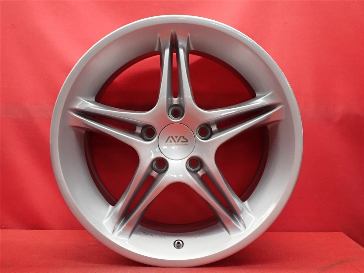 JDM Used out-of-print AVS VS-5 wheels 4Book 8/9J 17PCD114.3 5x +45/+38 No Tires - Image 5