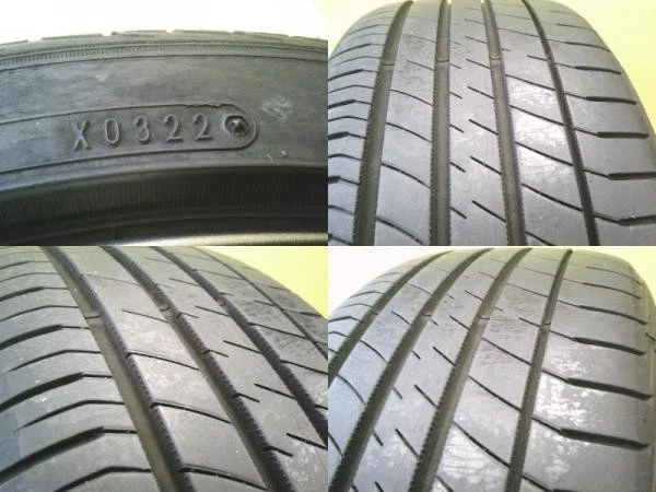 JDM Used ENKEI PF07 177.0J +48 4H 100 tires on used Dunlop Le Mans V 1 No Tires - Image 5