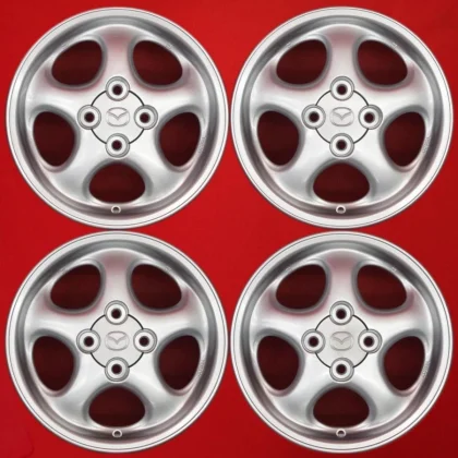 JDM Used genuine Mazda Roadster NB6C wheels 4Book 6J PCD100 4-hole +40 No Tires