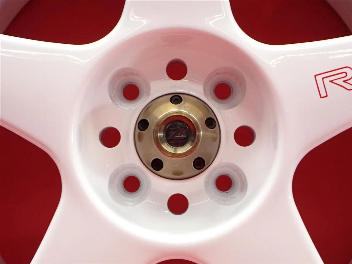JDM Used out-of-print rare Ewing RS-Z wheels 4-Bolt 7J 16x100mm bolt p No Tires - Image 9