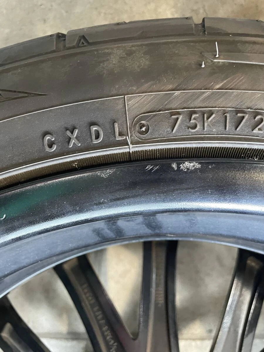 JDM WALD 22x9 1/2J 22-inch wheels 6-hole PCD139.7 ET20 4-book set NITT No Tires - Image 6