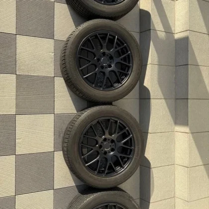 JDM Used Work Emotion EMT-M8R 17-inch wheels 4-piece set No Tires