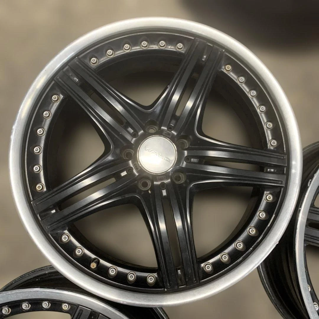 JDM WALD Mahora 20 Wheel Set blue889 No Tires - Image 4