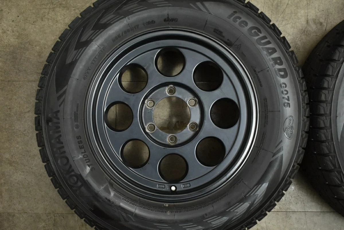 JDM Used WEDS 4-Book Wheel Set 178.0J x 17+20 PCD 139.7 265/65R17 112Q No Tires - Image 4