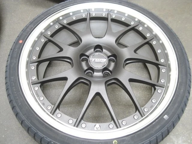 JDM Used TWS Exlete 107M forged 2-piece 19-inch & 225/35R19 4-wheel se No Tires - Image 3
