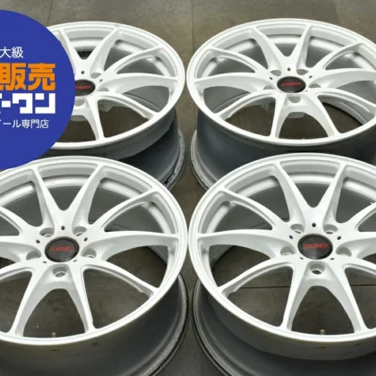 JDM Used RAYS Volk Racing G25 wheels 4-piece set 187.5J +48 offset 8.5 No Tires