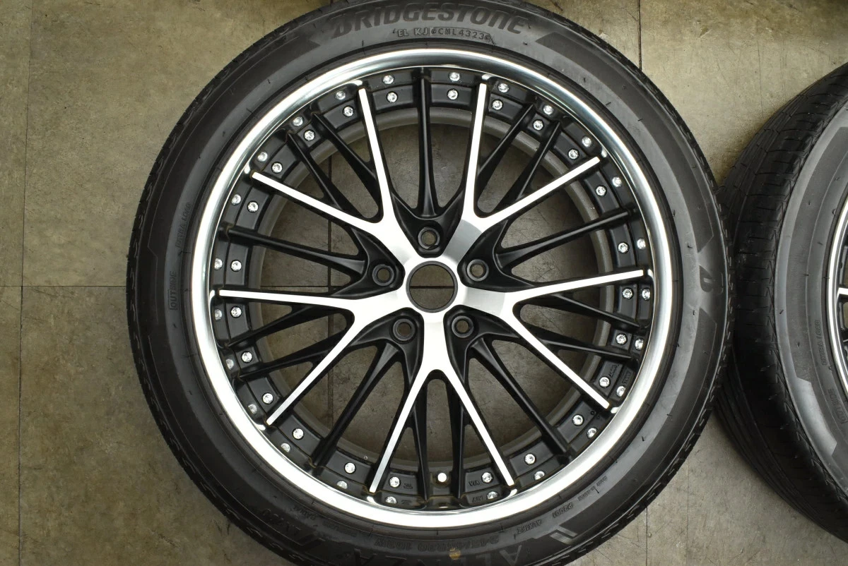 JDM Used WORK 4Book set 208.5J x 20 +38 PCD 120 245/45R20 103W with Br No Tires - Image 4