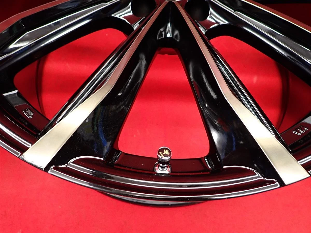 JDM Used WEDS KRANZE Graben 680EVO wheels 4Book 8.5/9.5J 20PCD114.3 5x No Tires - Image 10