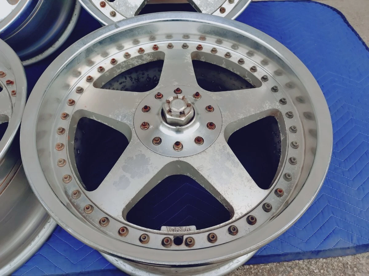 JDM VeilSide / 5-114.3 / 9J +17 // Skyline / BNR32/34/BCNR33 / Impreza No Tires - Image 3