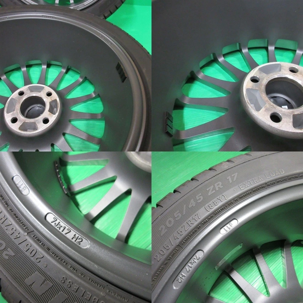 JDM Used Peugeot 208 205/45R17 2024 summer tires with 80% tread MICHEL No Tires - Image 7