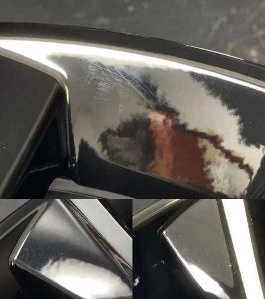 JDM Used set of 4 Honda Vezel genuine 7.5J-18 +55 114.3 5H black polis No Tires - Image 7